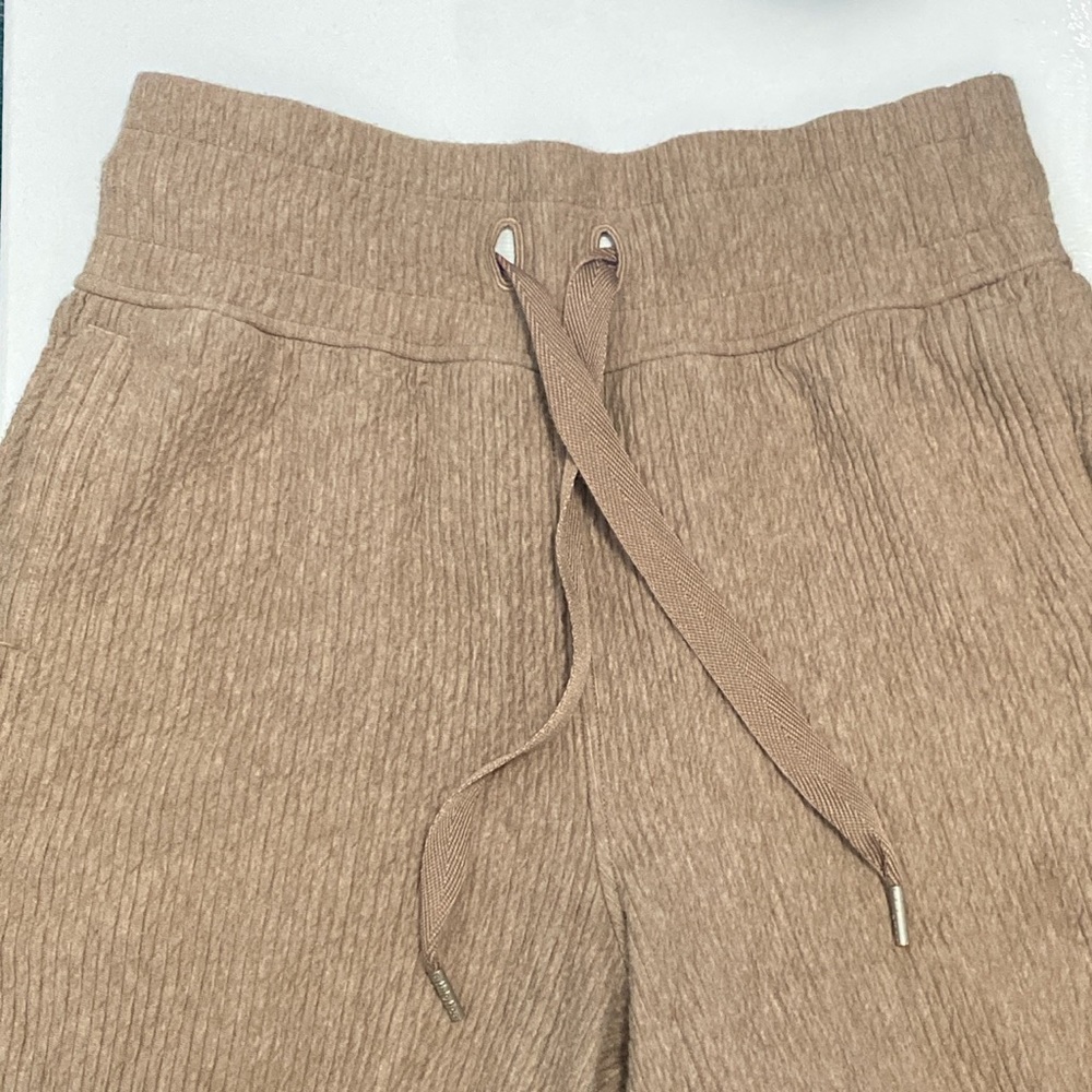 Lululemon Beige Wide Leg Lab Trousers Gem